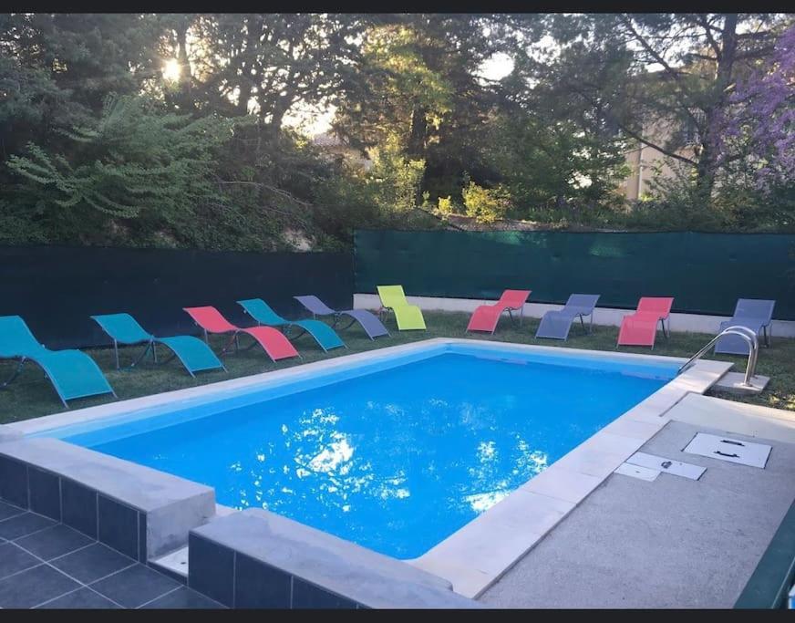 Charmant Studio Le Clos D'Aix Parking Prive Gratuit Et Piscine 엑상프로방스 외부 사진
